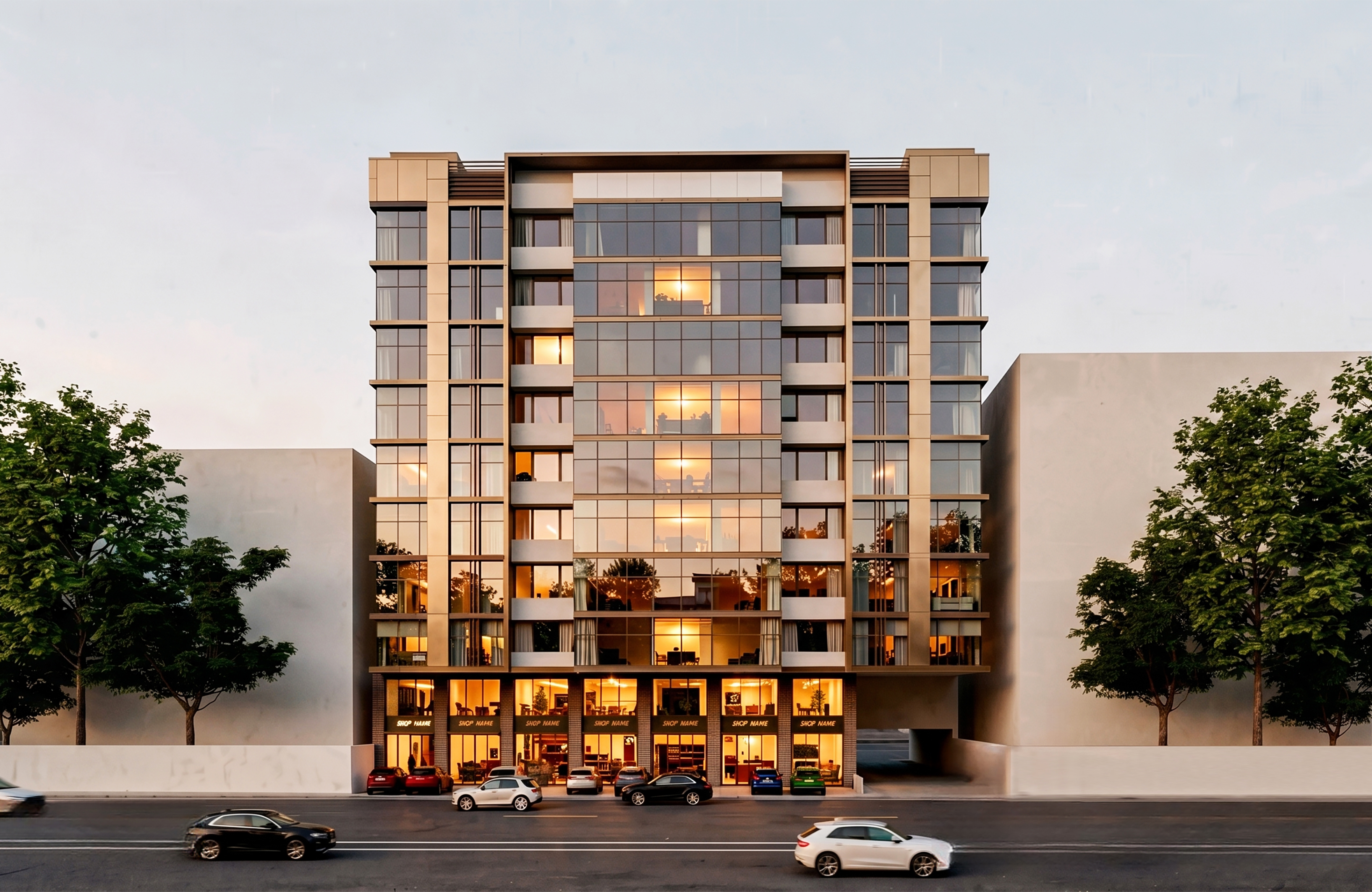 Heraa administration commercial Building